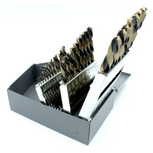 29PC Fractional LEFT HAND Jobber Drill Bit Set