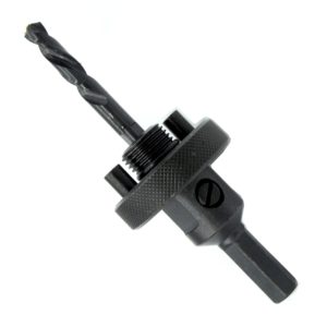 Hole Saw Arbor Push Lock Mandrel
