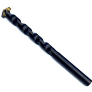 BLACK Carbide Tipped Masonry Drill Bit (Slow Spiral)
