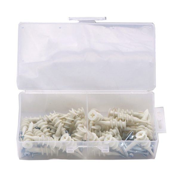 50PC. EZ PLASTIC ANCHOR Drill Kit