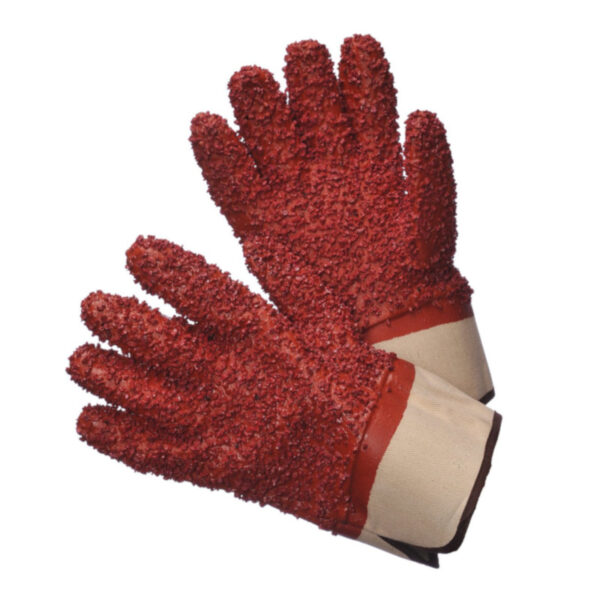 PVC Chip Coated Rough Surface Gloves