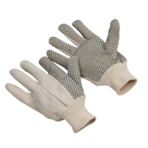 PVC DOTTED Cotton Glove